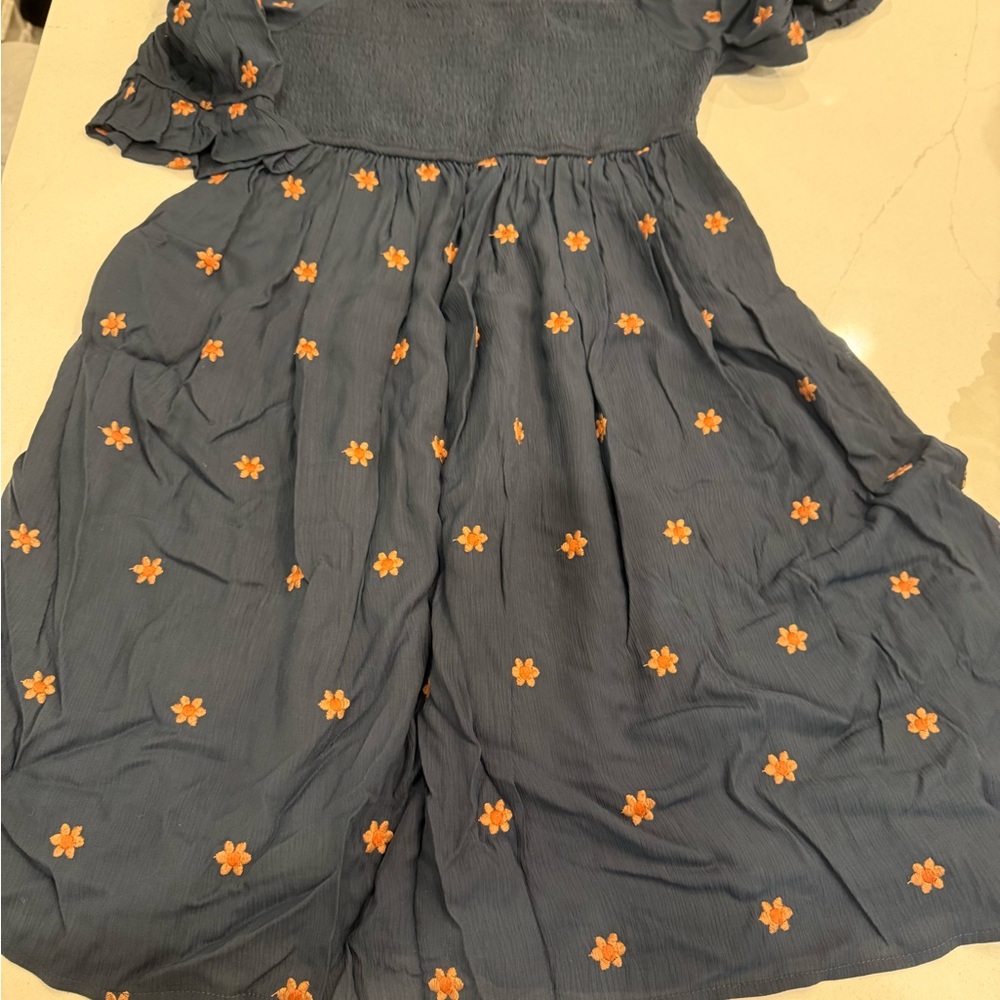 hem & thread Smocked Mini Dress